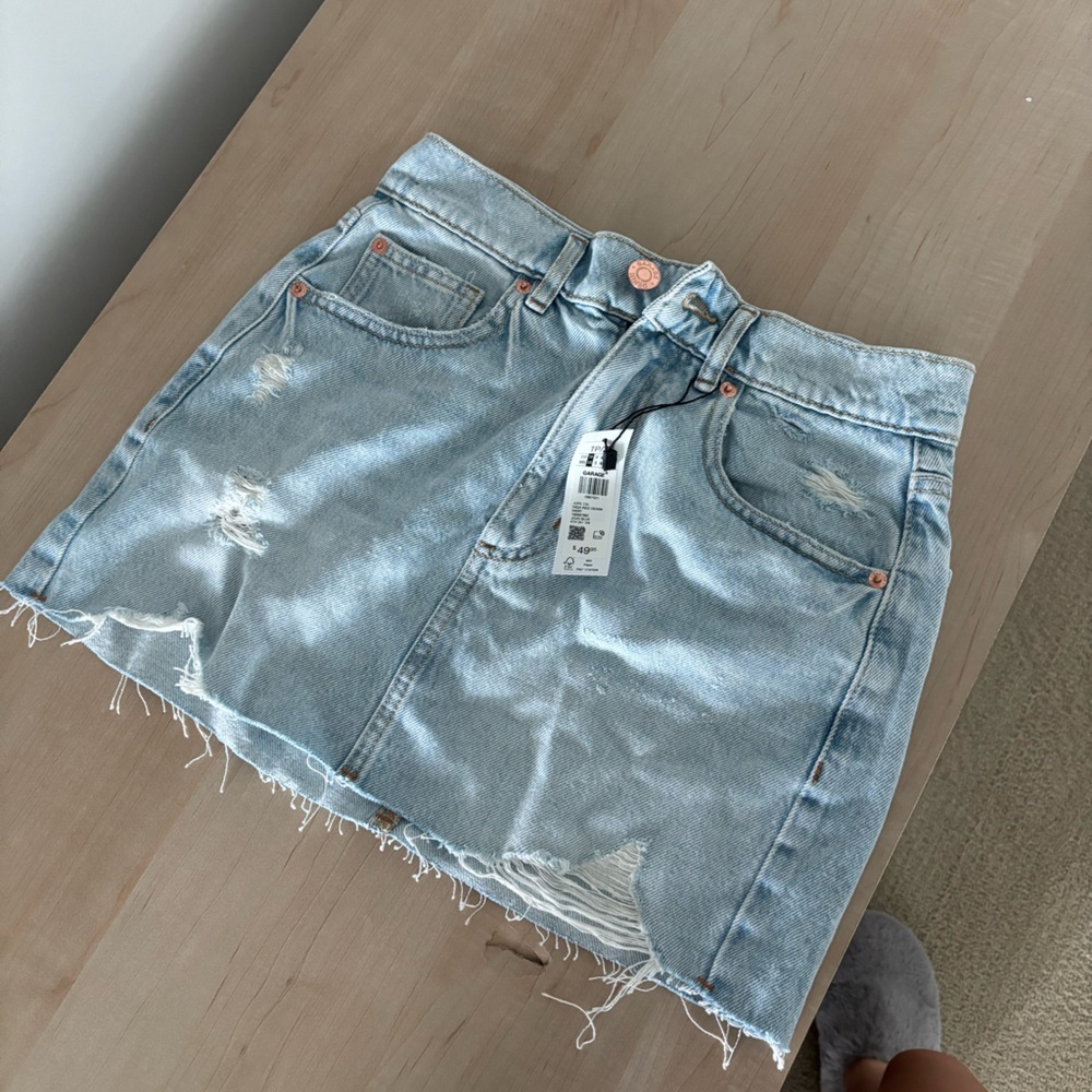 Denim skirt